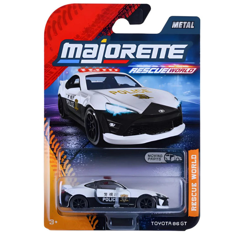 Majorette Rescue World Premium Cars -Set of 6