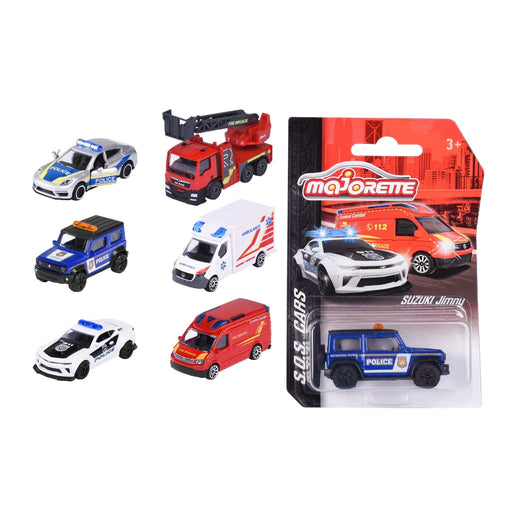 Majorette SOS Rescue Vehicles Set - Pack of 6-Vehicles-Majorette-Toycra