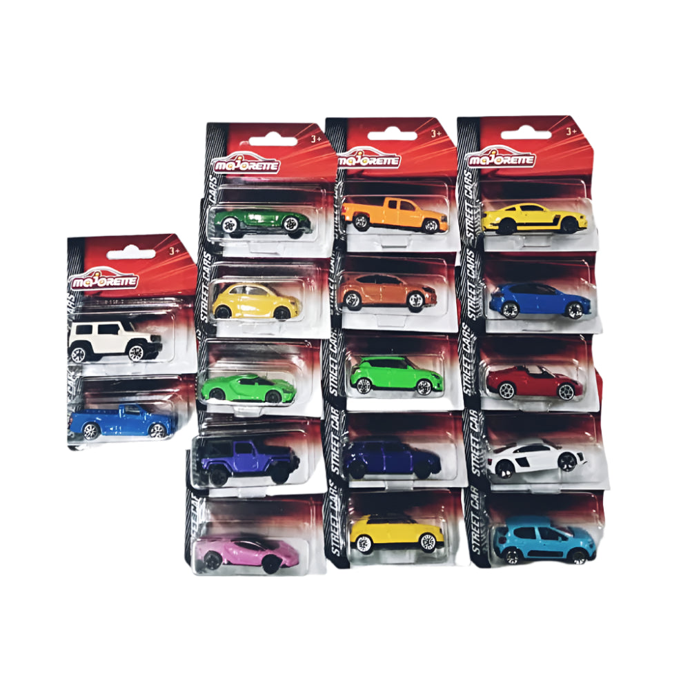 Majorette Street Cars Set of 17