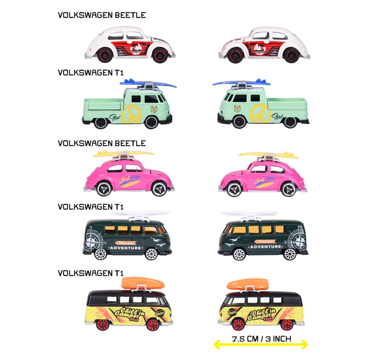 Majorette Volkswagen 5 Pieces Gift Pack-Vehicles-Majorette-Toycra