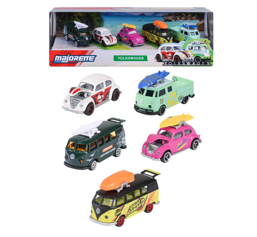 Majorette Volkswagen 5 Pieces Gift Pack-Vehicles-Majorette-Toycra