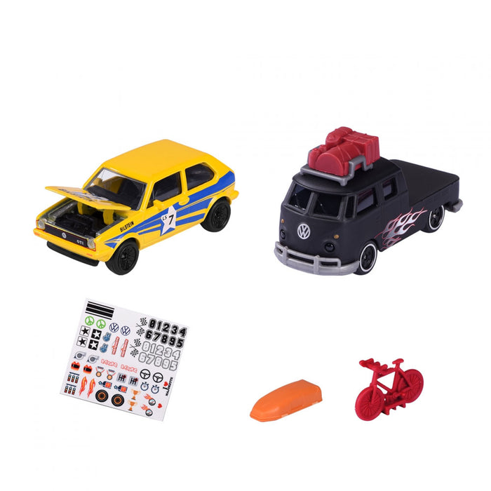 Majorette Volkswagen The Originals 2 Vehicle Set-Vehicles-Majorette-Toycra