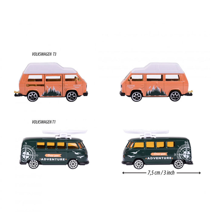 Majorette Volkswagen The Originals 2 Vehicle Set-Vehicles-Majorette-Toycra