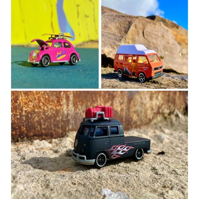 Majorette Volkswagen The Originals Premium Cars - Set of 6-Vehicles-Majorette-Toycra