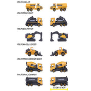Majorette Volvo Construction 3 Pieces Set