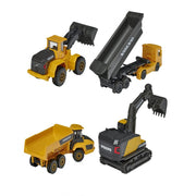 Majorette Volvo Construction 4 Pieces Giftpack