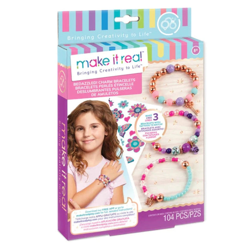 Make It Real Bedazzled! Charm Bracelets