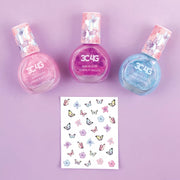Make It Real Butterfly Nail Polish Trio Kit