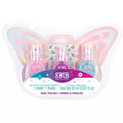 Make It Real Butterfly Nail Polish Trio Kit