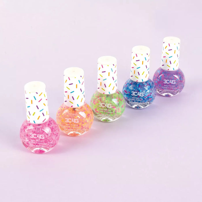 Make It Real Confetti Nail Polish Kit-Arts & Crafts-Make It Real-Toycra