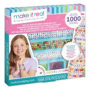 Make It Real DIY Toys Set - Say Yes! Alphabet Bead Bracelet Set
