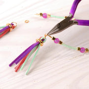 Make It Real Gold-Link Suede Bracelets