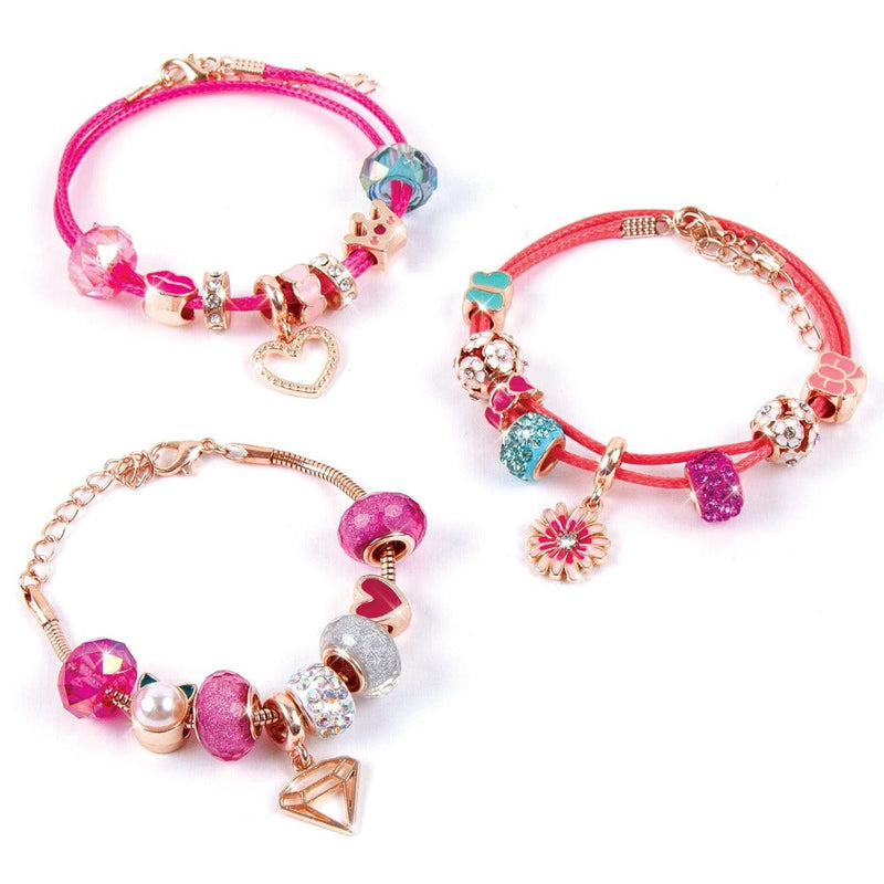 Make It Real Halo Charms Bracelets Think Pink
