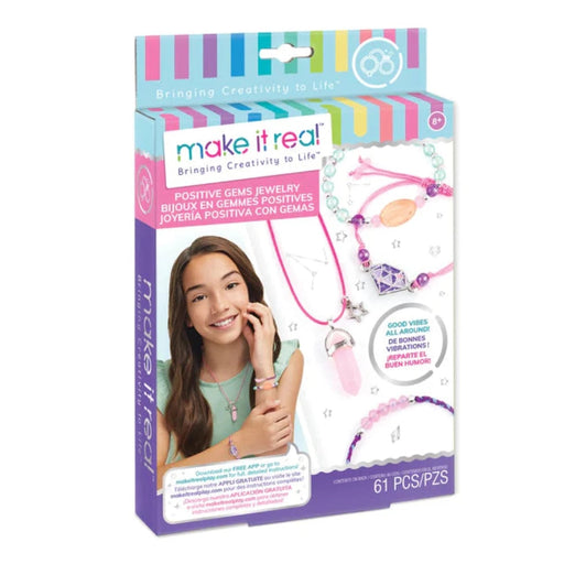 Make It Real Positive Gems Jewelry-Arts & Crafts-Make It Real-Toycra