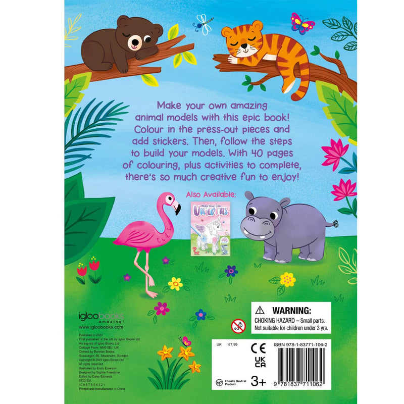 Make Your Own Colouring And Stickers Books