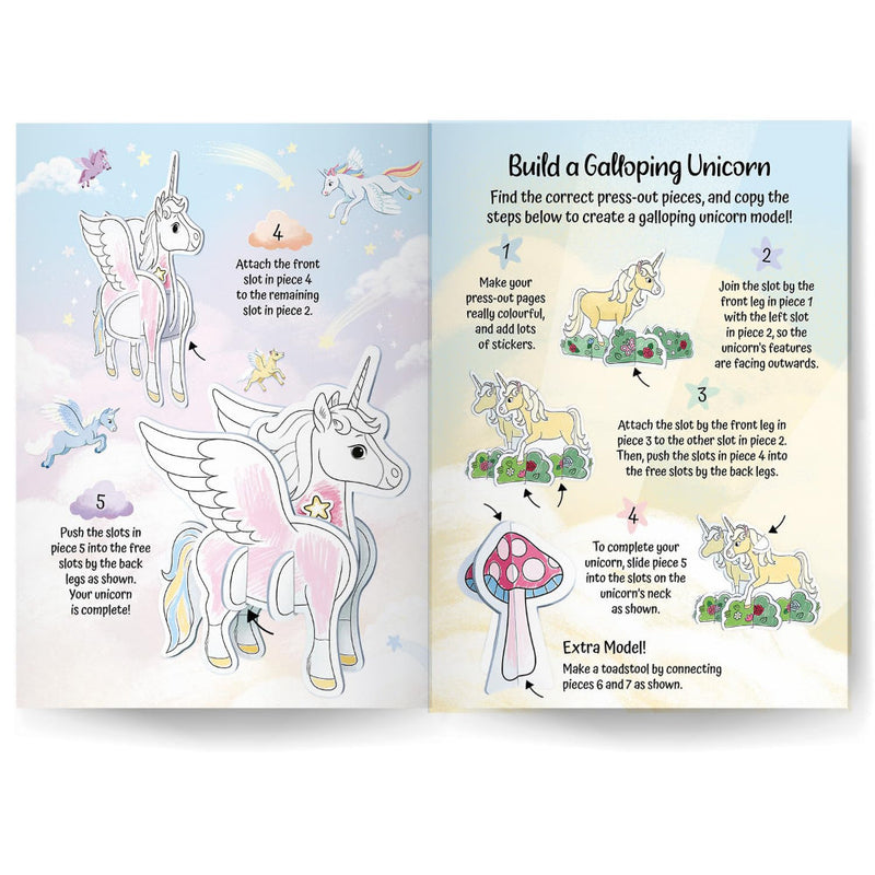 Make Your Own Colouring And Stickers Books