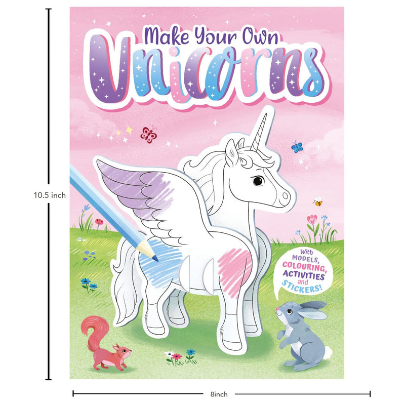 Make Your Own Colouring And Stickers Books