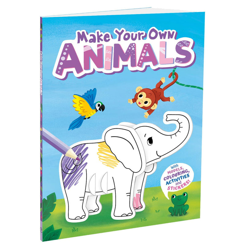 Make Your Own Colouring And Stickers Books