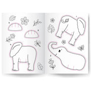 Make Your Own Colouring And Stickers Books