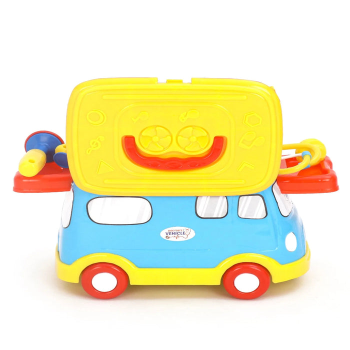 Mamma Mia 2 in 1 Doctors Role Play Vehicle Set of 16 - Multicolour-Pretend Play-Mamma Mia-Toycra