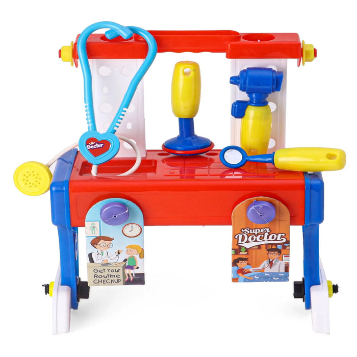 Mamma Mia Construct Own Doctor Counter Multicolor - 36 Pieces-Pretend Play-Mamma Mia-Toycra