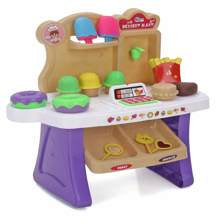 Mamma Mia Dessert Mart 19 Pieces- Multicolor-Pretend Play-Mamma Mia-Toycra