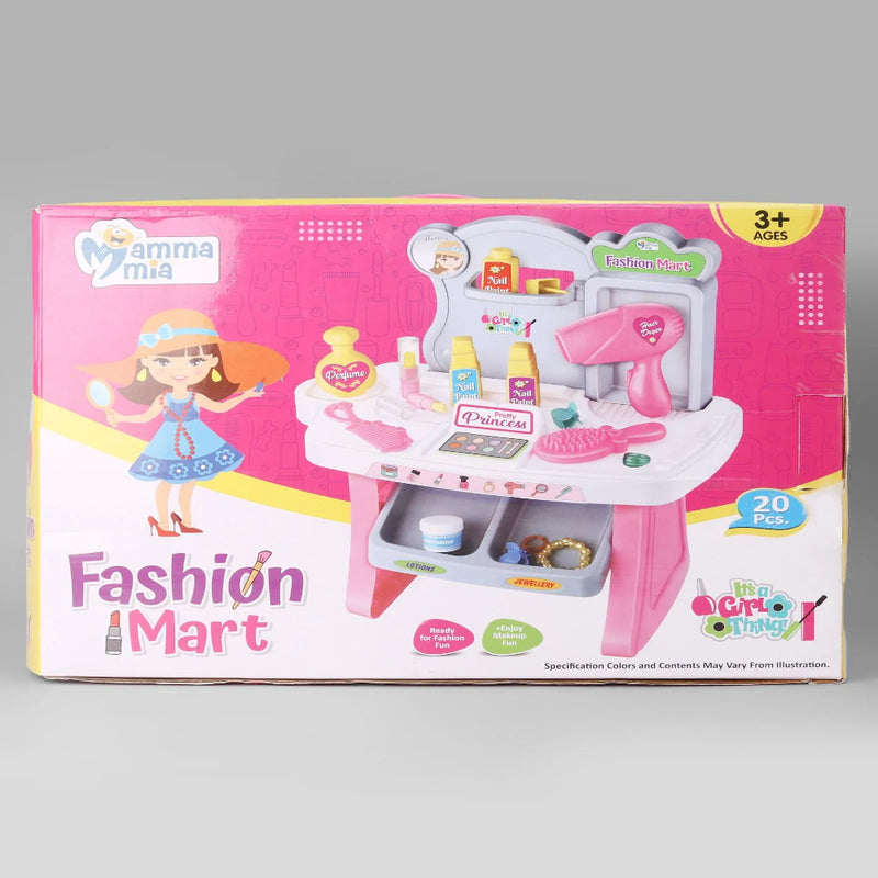 Mamma Mia Fashion Mart Makeup Set Multicolor - 20 Pieces