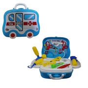 Mamma Mia Kids Doctor's Kit Rolling Van - Multicolour