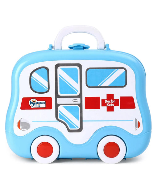 Mamma Mia Kids Doctor's Kit Rolling Van - Multicolour-Pretend Play-Mamma Mia-Toycra