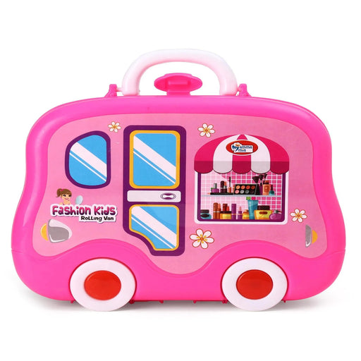 Mamma Mia Kids Fashion Kit Rolling Van - Multicolour-Pretend Play-Mamma Mia-Toycra