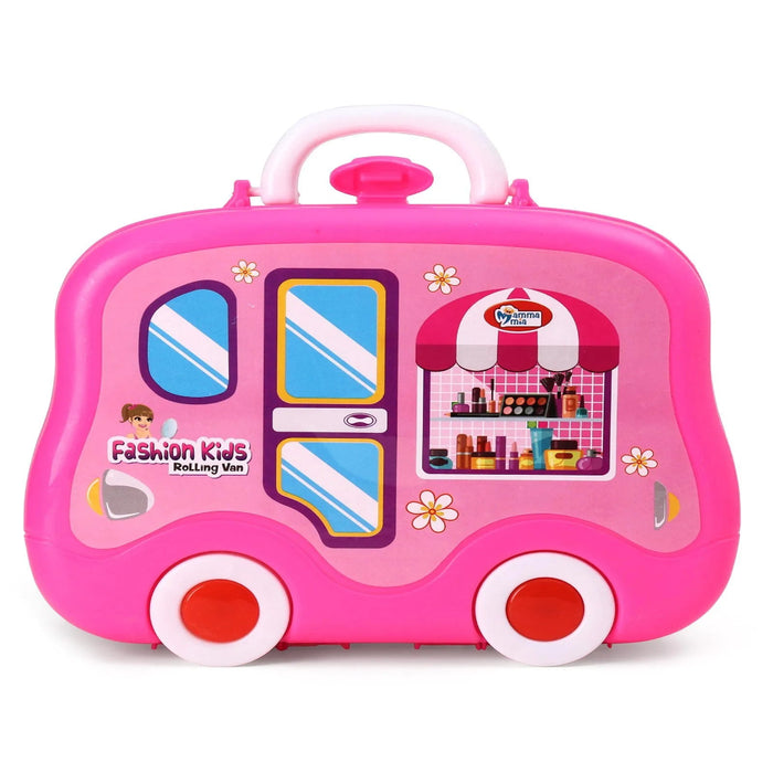 Mamma Mia Kids Fashion Kit Rolling Van - Multicolour-Pretend Play-Mamma Mia-Toycra