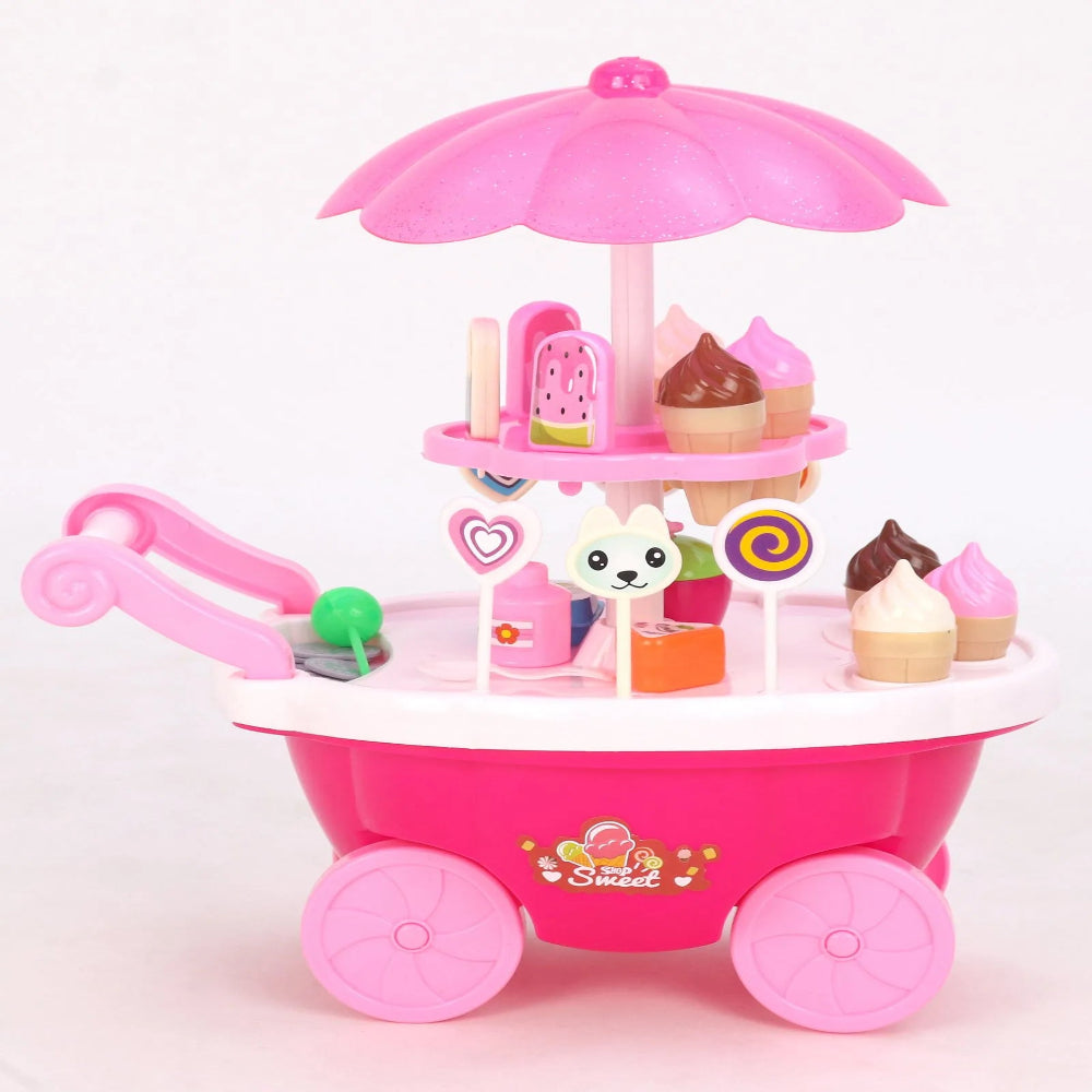 Mamma Mia Role Play Sweet Cart Set of 39 - Pink