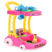 Mamma Mia Tea Set Trolley Pretend Playset - 19 Pieces (Color May Vary)-Pretend Play-Mamma Mia-Toycra