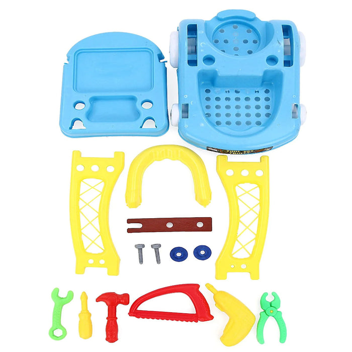 Mamma Mia Tool Set Trolley Pretend Playset - 10 Pieces-Pretend Play-Mamma Mia-Toycra