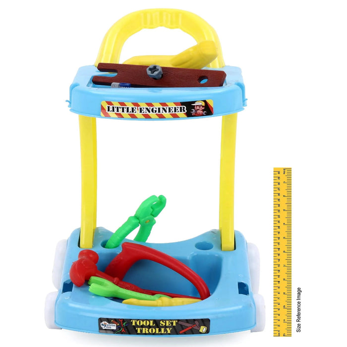 Mamma Mia Tool Set Trolley Pretend Playset - 10 Pieces-Pretend Play-Mamma Mia-Toycra
