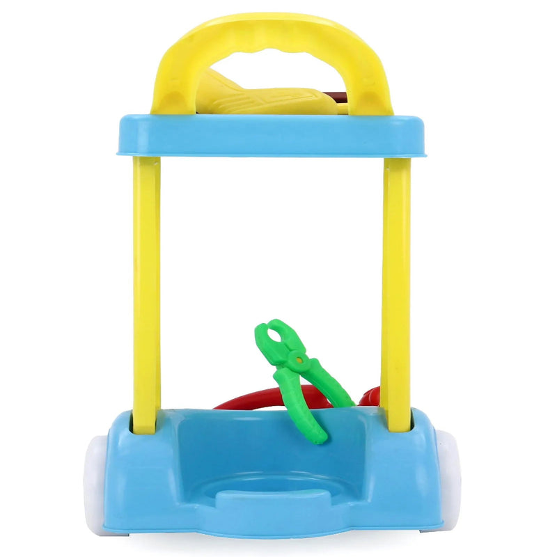 Mamma Mia Tool Set Trolley Pretend Playset - 10 Pieces