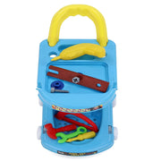Mamma Mia Tool Set Trolley Pretend Playset - 10 Pieces