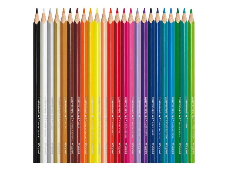 Maped Color Peps Color Pencil Box - Pack Of 24