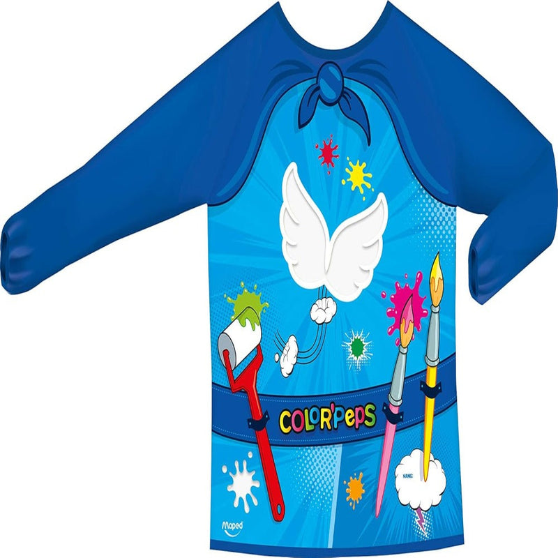 Maped Color'Peps Superheros Long Sleeve Painting Apron