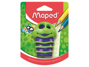 Maped Croc Croc 2Hole Blister Sharpners - Pack Of 3