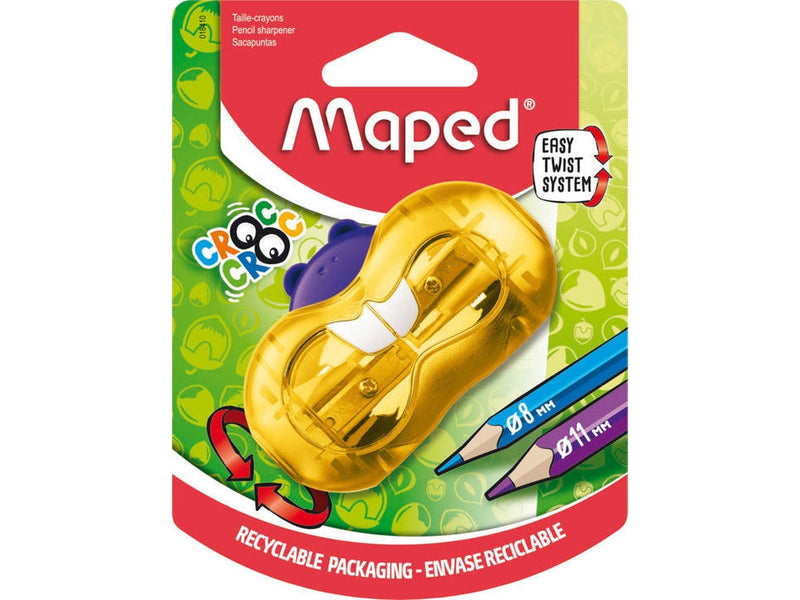 Maped Easy Twist System Sharpeners - Pack of 3