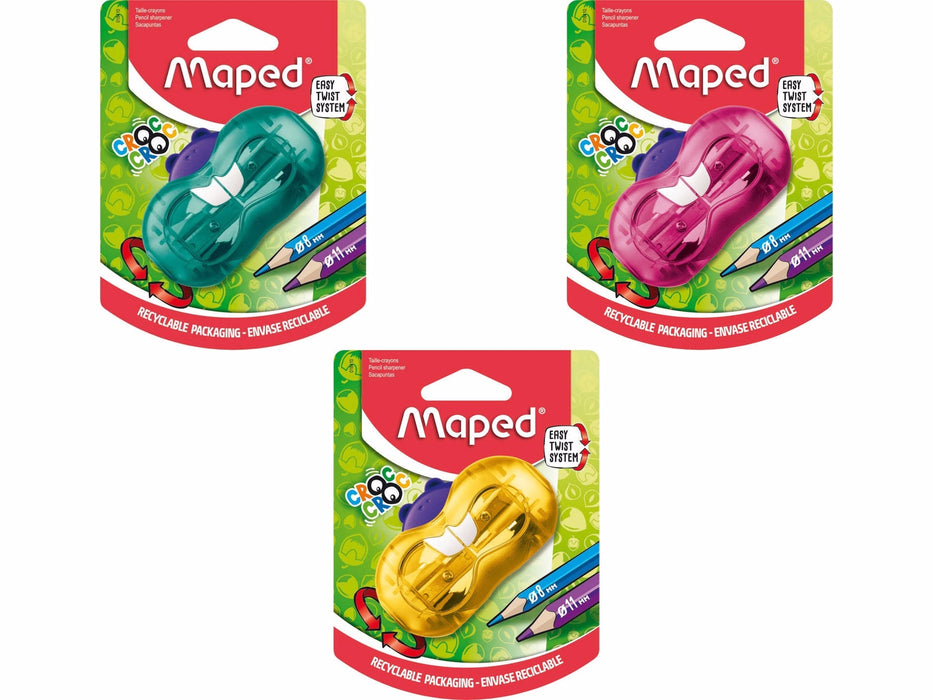 Maped Easy Twist System Sharpeners - Pack of 3-Back to School-Maped-Toycra