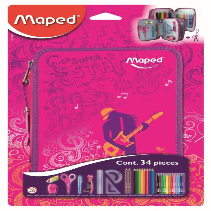 Maped Stationery Kit (Multicolor)-Stationery-Maped-Toycra