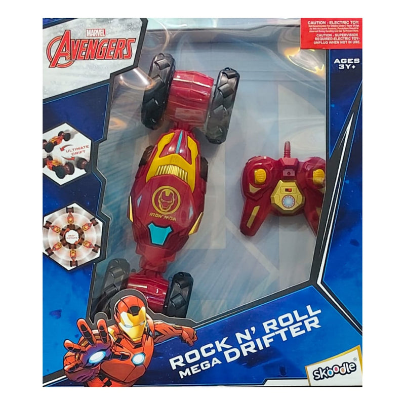 Marvel Avengers Iron Man Rock N' Roll Mega Drifter
