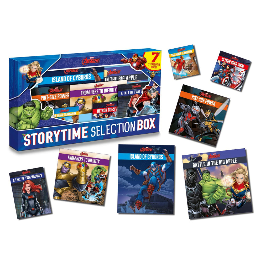 Marvel Avengers Storytime Selection Box (Set Of 7 Books) — Toycra