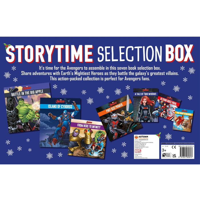 Marvel Avengers Storytime Selection Box (Set Of 7 Books)-Story Books-Pp-Toycra