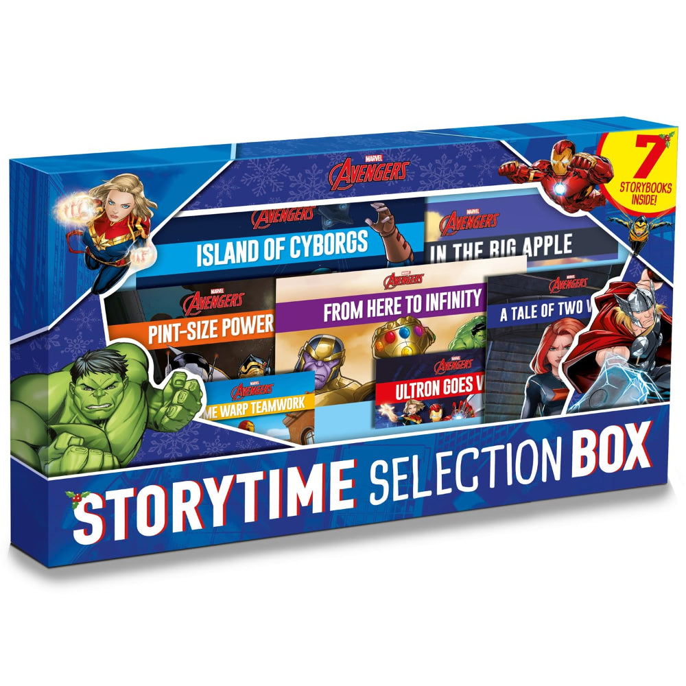 Marvel Avengers Storytime Selection Box (Set Of 7 Books) — Toycra