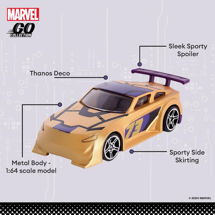 Marvel Diecast Battle SUV Wave 1 Toy Car Go Collection Set of 6-Vehicles-Marvel-Toycra