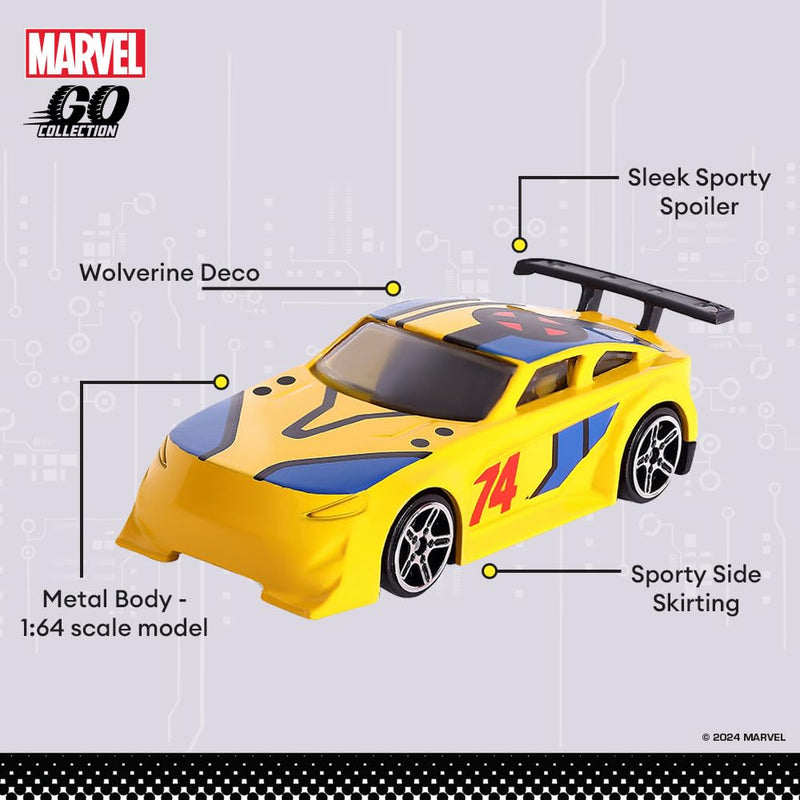 Marvel Diecast Battle SUV Wave 1 Toy Car Go Collection Set of 6