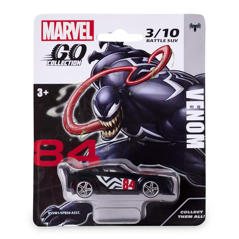 Marvel Diecast Battle SUV Wave 1 Toy Car Go Collection Set of 6